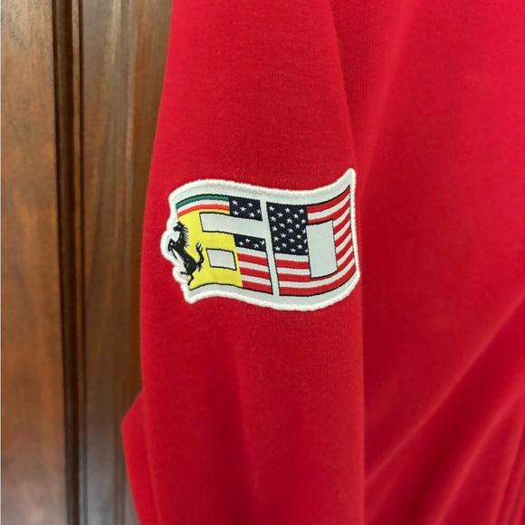 Ferrari Zip Up Sweater (Ships in 24 Hours) - Picture 4 of 5